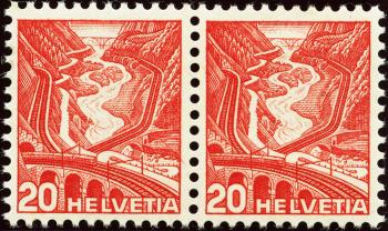 Briefmarken: 205Ay.2.03 - 1936 Neue Landschaftsbilder, glattes Papier