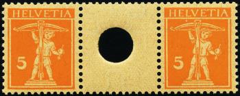 Briefmarken: S24 -  Mit kleiner Lochung
