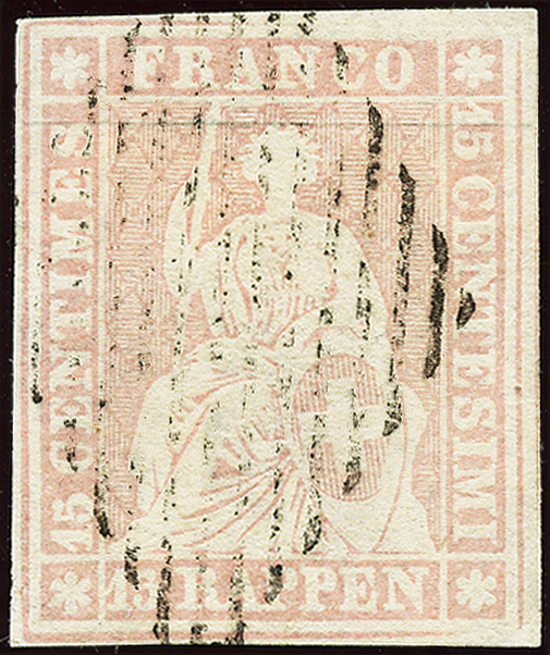 Bild-1: 24F - 1856, Berner Druck, 1. Druckperiode, Münchner Papier