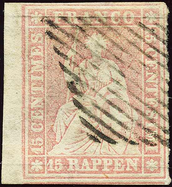 Bild-1: 24F - 1857, Berner Druck, 1. Druckperiode, Münchner Papier