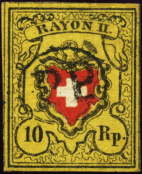 Bild-1: 16II.3.10-T40 B-RO - 1850, Rayon II ohne Kreuzeinfassung