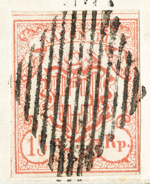 Bild-3: 20-T3 OR-I - 1852, Rayon III mit grosser Wertziffer