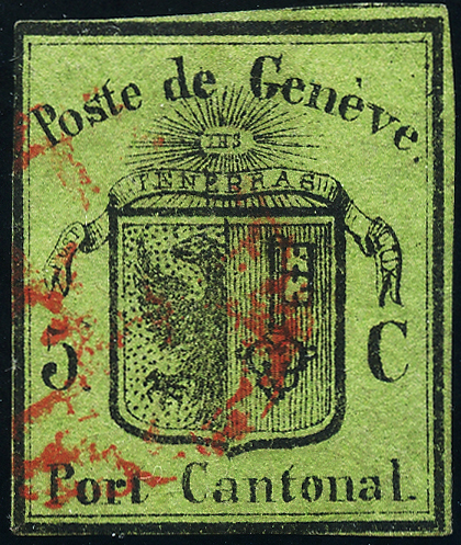 Bild-1: 5 - 1845, Canton of Geneva, Little Eagle