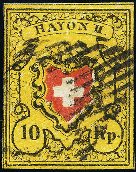 Bild-1: 16II-T35 D-RU - 1850, Rayon II, ohne Kreuzeinfassung