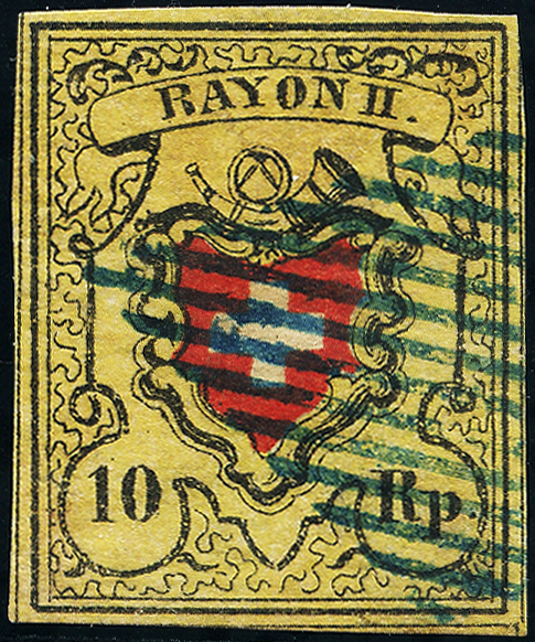 Bild-1: 16II-T8 E-LU - 1850, Rayon II, ohne Kreuzeinfassung
