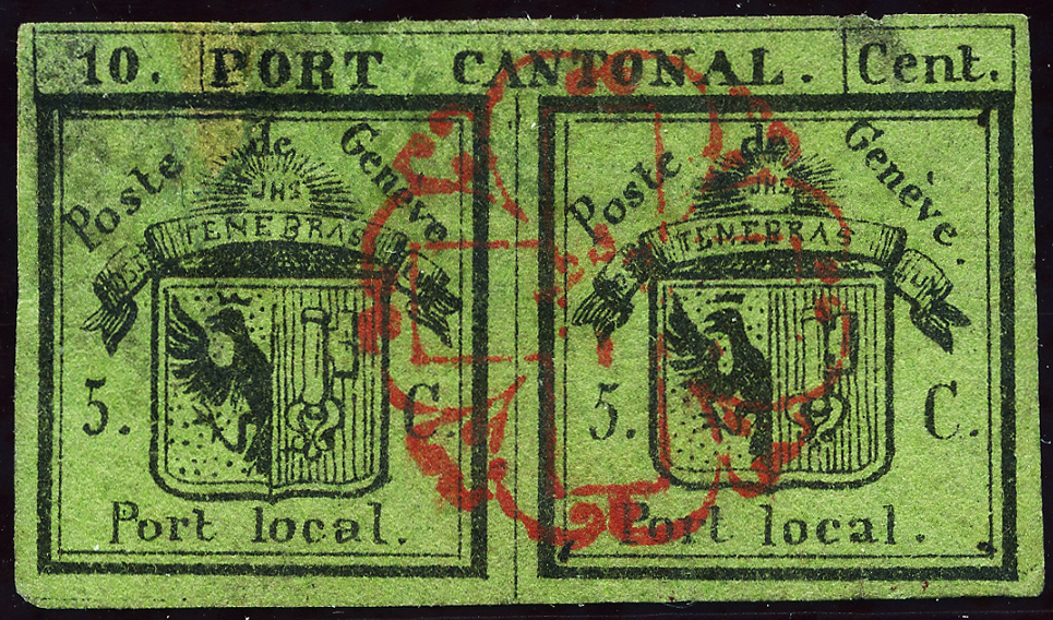 Bild-1: 3 - 1843, double Genève