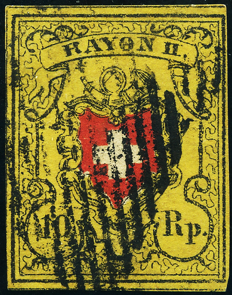 Bild-1: 16II-T38 B-LO - 1850, Rayon II ohne Kreuzeinfassung