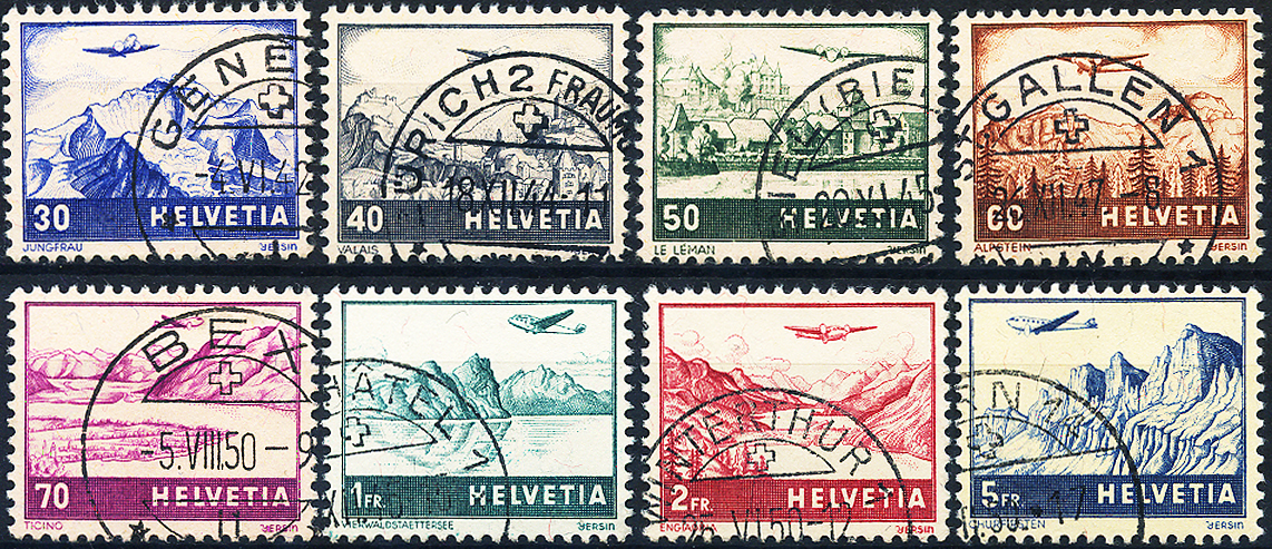 Bild-1: F27-F34 - 1941, Landschaften und Flugzeuge