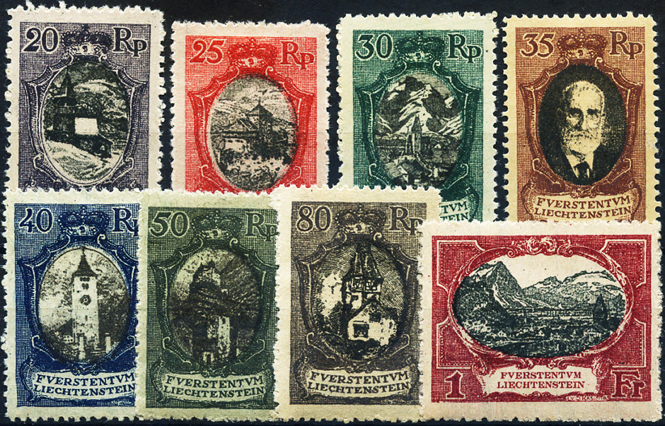 Bild-1: FL53-FL60 - 1921, Landschaften und Fürstenbild I