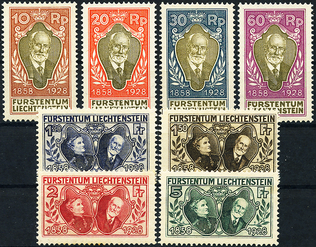Bild-1: FL72-FL79 - 1928, 70. Regierungsjubiläum des Fürsten Johann II
