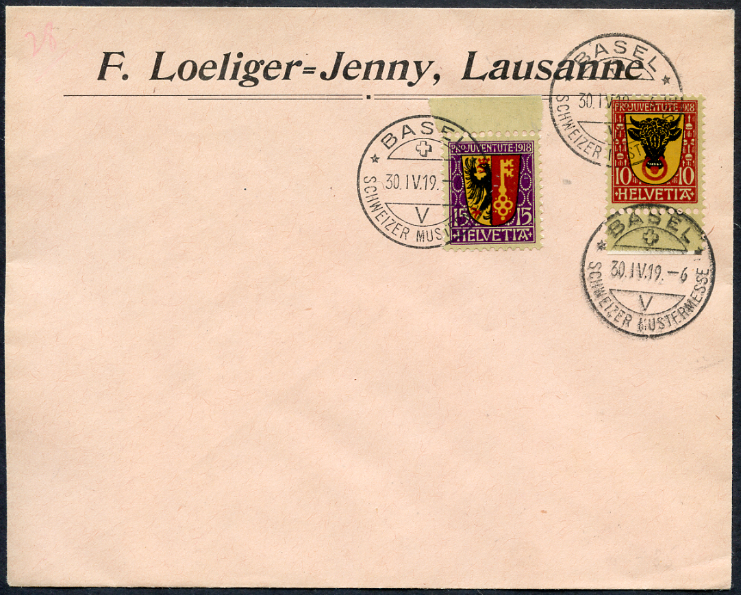 Bild-1: J10-J11 - 1918, Kantonswappen