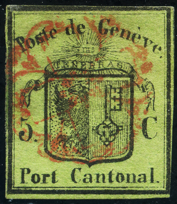 Bild-1: 5 - 1845, Canton of Geneva, Little Eagle