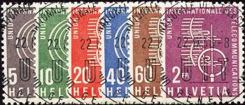 Stamps: UIT1-UIT6 - 1958 Symbolic representations