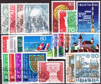 Briefmarken: CH1979 - 1979 Jahreszusammenstellung
