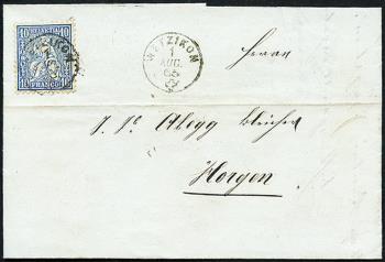 Francobolli: 31 - 1862 carta bianca