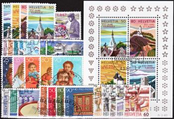 Briefmarken: CH1987 - 1987 Jahreszusammenstellung