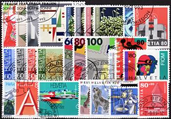 Briefmarken: CH1993 - 1993 Jahreszusammenstellung
