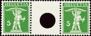 Briefmarken: S3 -  Mit grosser Lochung