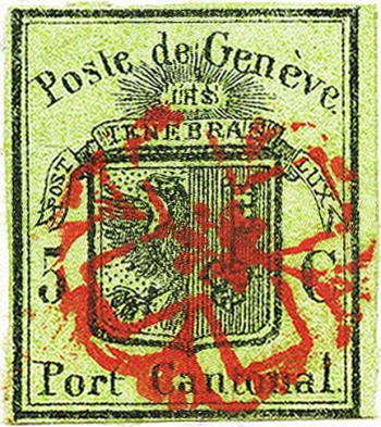 Thumb-2: 6 - 1846, Kanton Genf, Grosser Adler