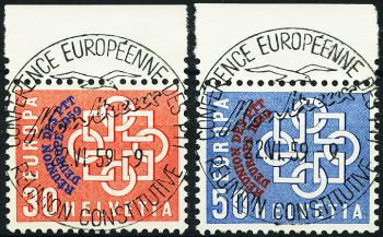 Briefmarken: 349-350 - 1959 Konferenz der europäischen PTT-Verwaltungen