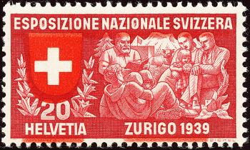 Briefmarken: 226.1.09 - 1939 Schweizerische Landesausstellung in Zürich