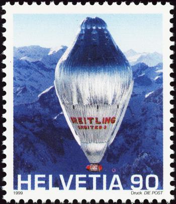 Briefmarken: 971Ab1 - 1999 Erste Non-Stop-Ballonfahrt um die Welt