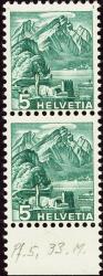 Briefmarken: 202y.2.05 - 1936 Neue Landschaftsbilder, glattes Papier