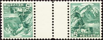 Briefmarken: 202z.2.08 - 1936 Neue Landschaftsbilder, geriffeltes Papier
