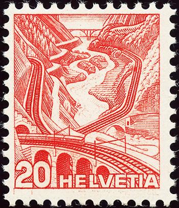 Briefmarken: 205z.2.02 - 1936 Neue Landschaftsbilder, geriffeltes Papier