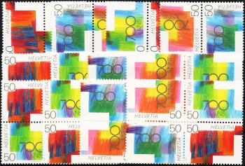 Stamps: Z91-Z98+807I-810I - 1991 700 years of Confederation