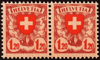 Briefmarken: 164.2.01b - 1924 Gewöhnliches Faserpapier