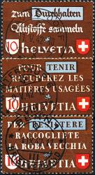 Briefmarken: 254-256 - 1942 Altstoffverwertung