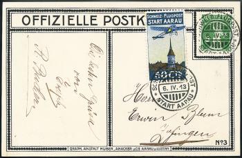 Stamps: FI - 1913 Forerunner Aarau
