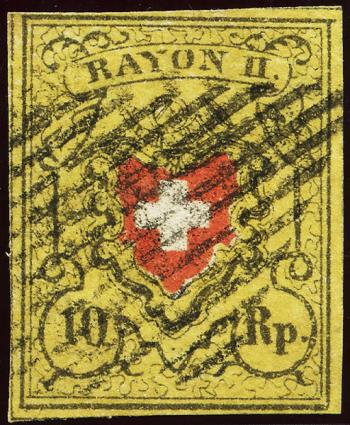 Stamps: 16II.2.23-T33 D-RO - 1850 Rayon II without cross border