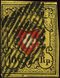 Briefmarken: 16II-T37 B1-RO - 1850 Rayon II ohne Kreuzeinfassung