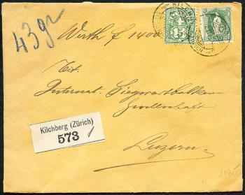 Thumb-1: 74D,65B - 1899, carta bianca, 13 denti, KZ B e carta fibra, KZ B