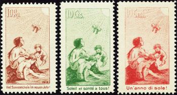 Briefmarken: JI-JIII - 1912 Vorläufer ohne Frankaturwert