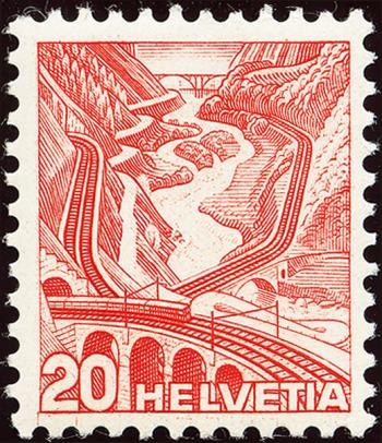 Briefmarken: 205z.2.01 - 1936 Neue Landschaftsbilder, geriffeltes Papier