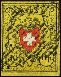 Stamps: 16II.1.10-T38 A3-RU - 1850 Rayon II without cross border