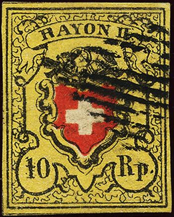Briefmarken: 16II.2.18-T26 D-RU - 1850 Rayon II ohne Kreuzeinfassung
