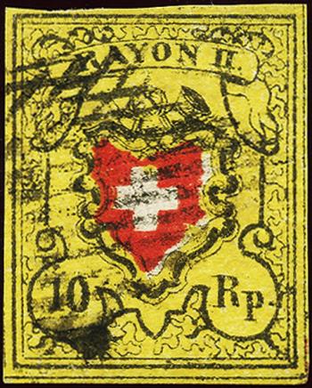 Stamps: 16II.2.32-T40 D-LU - 1850 Rayon II without cross border