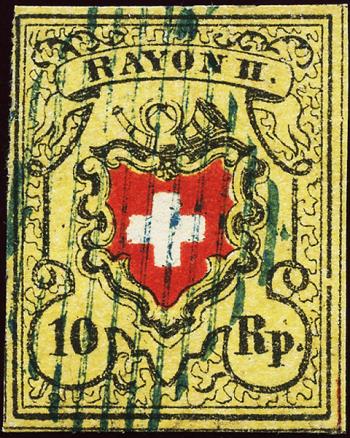 Stamps: 16II.2.31+2.32-T36 E-RU - 1850 Rayon II without cross border