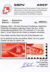 Thumb-3: 279.1.10 - 1947, 100 anni di ferrovie svizzere