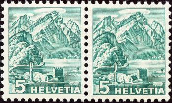 Briefmarken: 202z.2.01 - 1936 Neue Landschaftsbilder, geriffeltes Papier