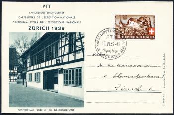 Briefmarken: B2 - 1939 Schloss Laupen