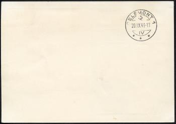 Thumb-2: W18 - 1943, Gedenkblock zur Nationalen Briefmarkenausstellung in Genf