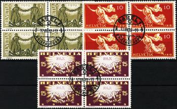 Briefmarken: 143-145 - 1919 Friedensmarken