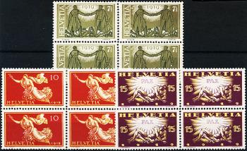 Briefmarken: 143-145 - 1919 Friedensmarken