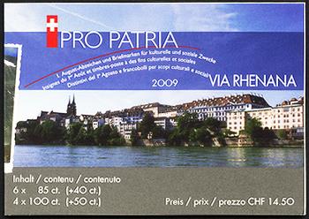 Briefmarken: BMH21 - 2009 Pro Patria, Kulturwege