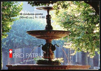 Briefmarken: BMH12 - 2000 Pro Patria, Carouge